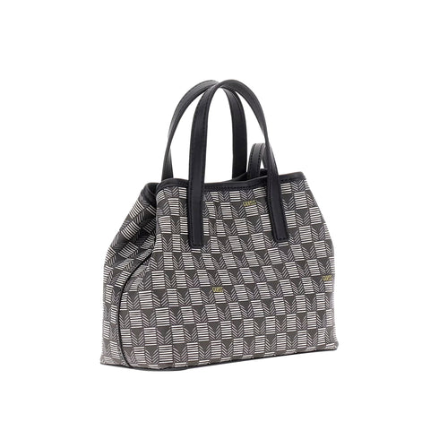 Guess Borsa a mano Borsa Donna mini G Wave stampata Nero P25 - GUESSHWJT934475 - BLO - UNI - Francavilla Moda